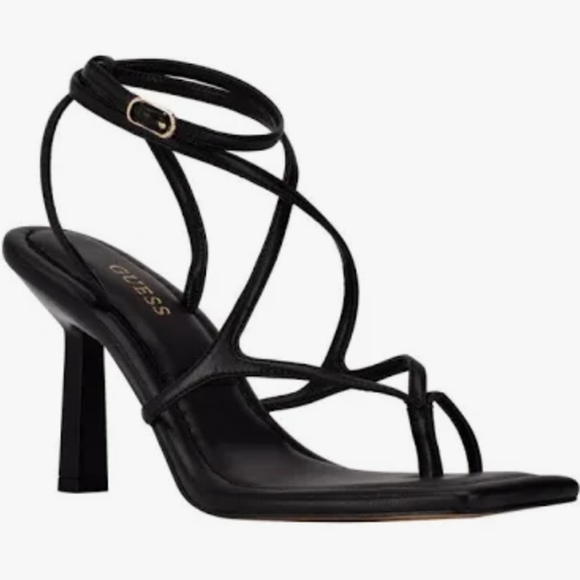 Guess Shoes - Guess Leeba Strappy Dress Sandals Black